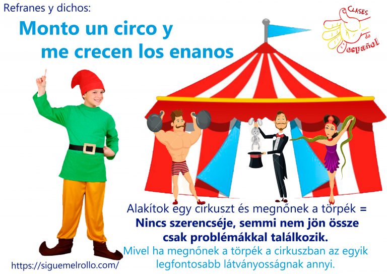 Monto un circo u me crecen los enanos