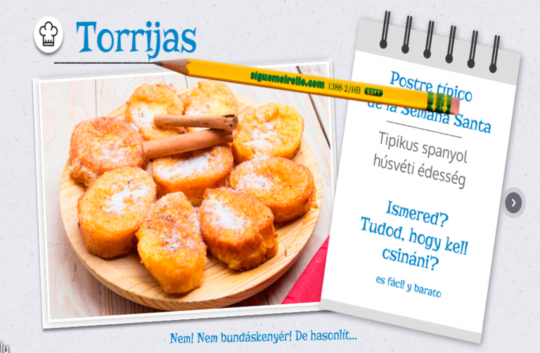 Torrijas receta