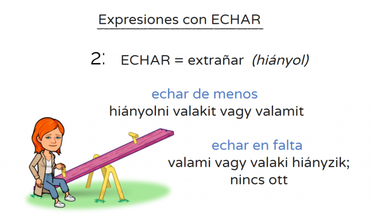 Kifejezések ECHAR-ral